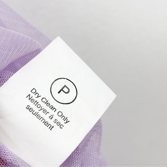 NWT Geisha Designs X Anthropologie Purple Sheer Maxi Skirt Sz S - Picture 10 of 10